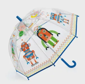 Babykids_Djeco_Toys Robots PVC Child Umbrella