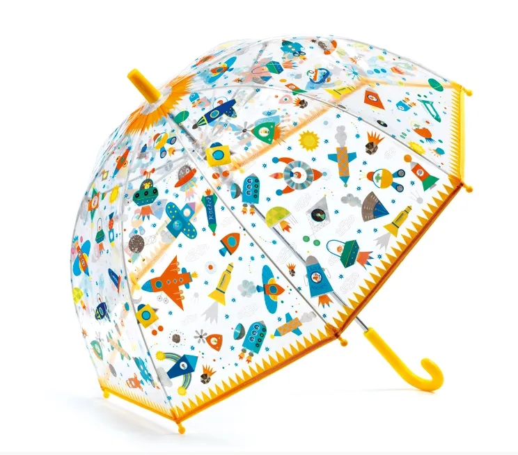 Babykids_Djeco_Toys Space PVC Child Umbrella