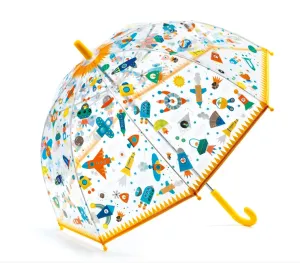 Babykids_Djeco_Toys Space PVC Child Umbrella