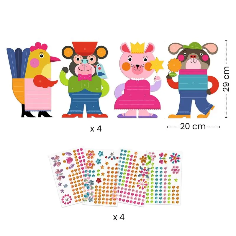 Babykids_Djeco_Toys Sparkles Stickers Set