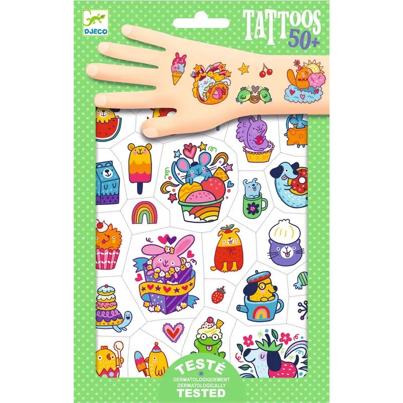 Babykids_Djeco_Toys Tattoos - Assorted