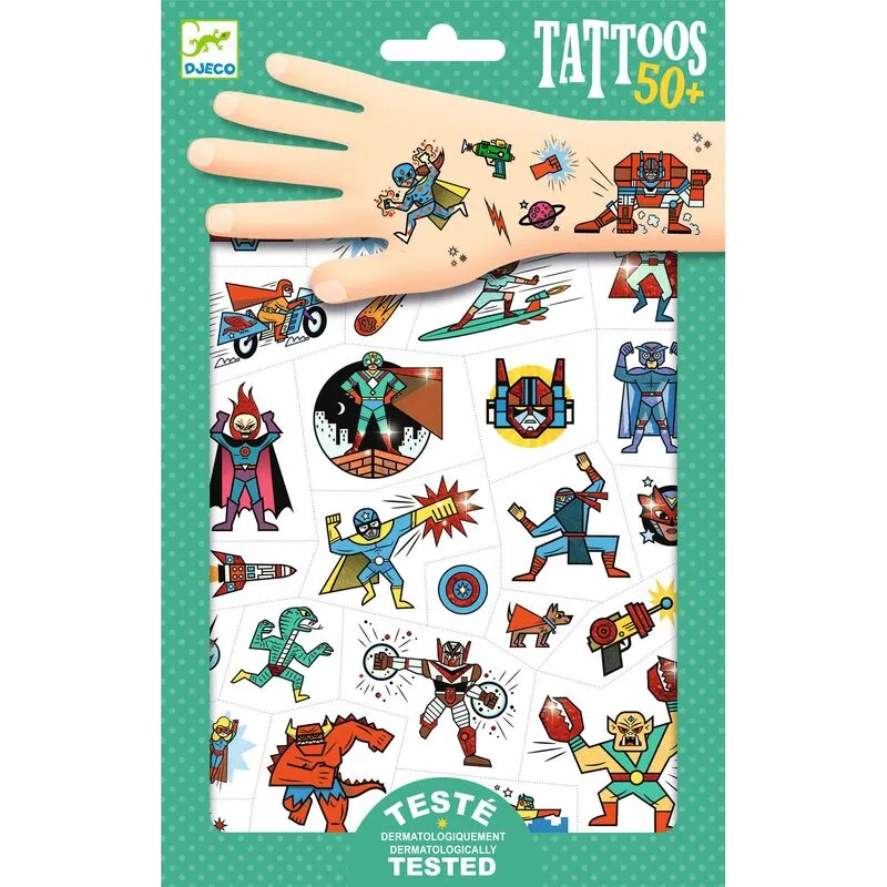 Babykids_Djeco_Toys Tattoos - Assorted