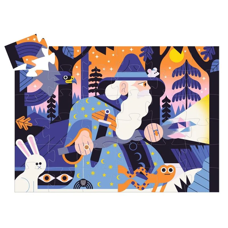 Babykids_Djeco_Toys The Magician - 36 piece puzzle