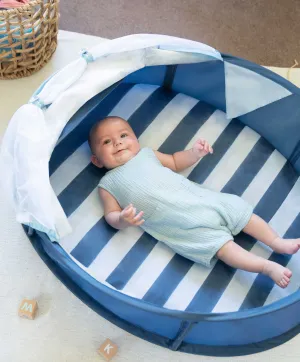 Babymoov Babyni Anti-UV Tent Playpen UPF 50  - Mariniere
