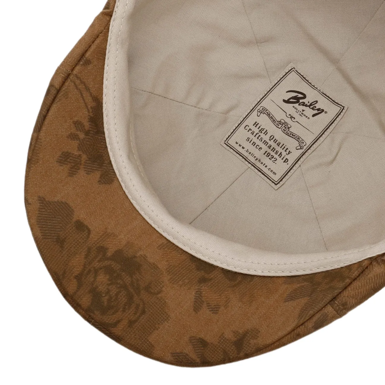 Bailey 1922 Hats Adano Printed Flat Cap by Bailey 1922