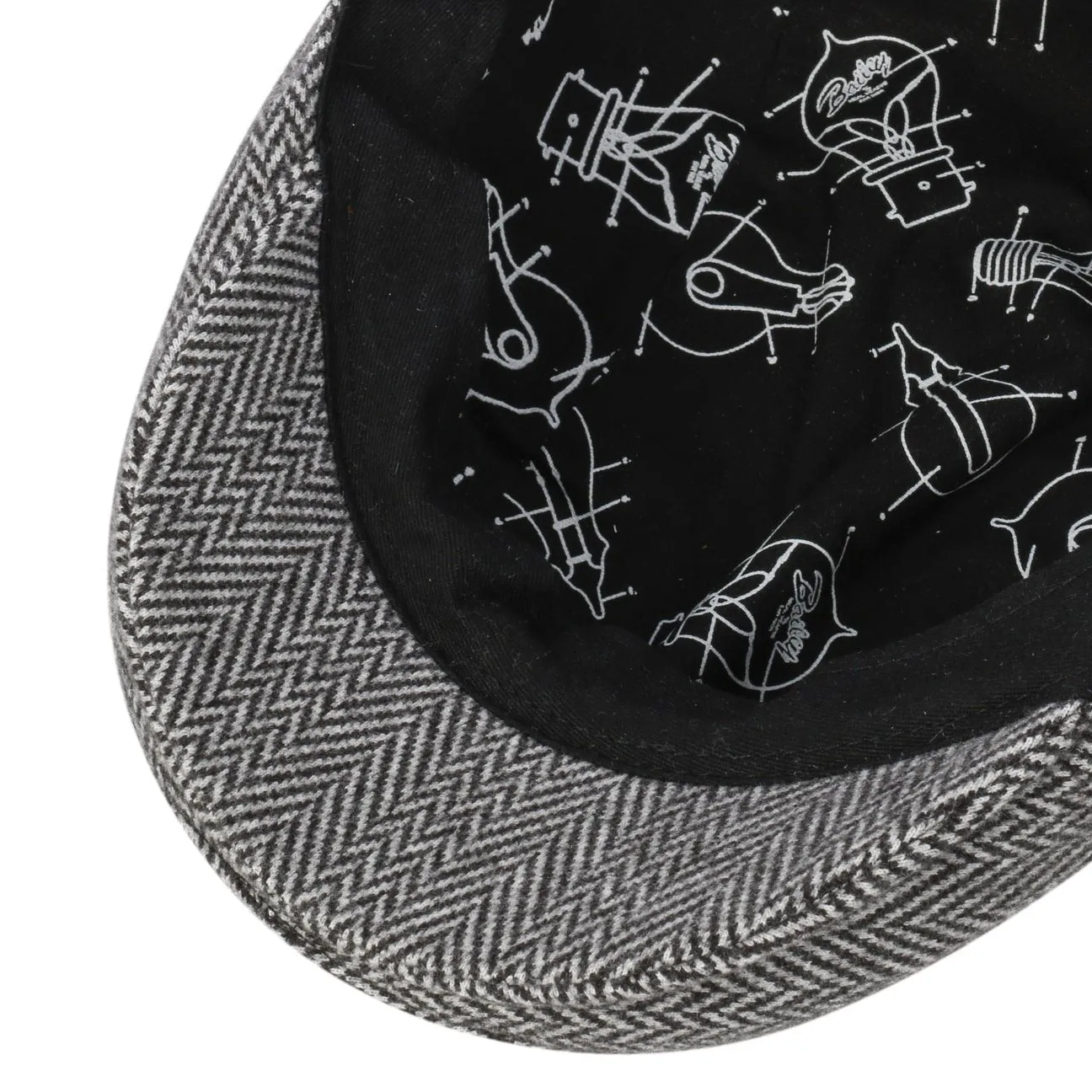 Bailey 1922 Hats Brenan Flat Cap by Bailey 1922