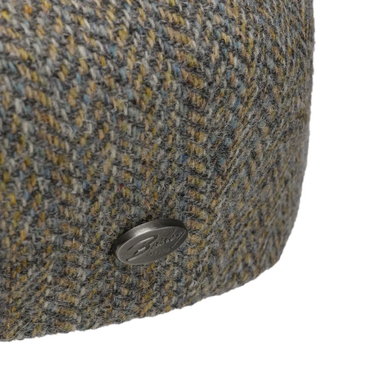 Bailey 1922 Hats Galvin Stripe Herringbone Flat Cap by Bailey 1922