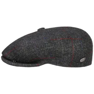 Bailey 1922 Hats Galvin Windowpane Plaid Flat Cap by Bailey 1922