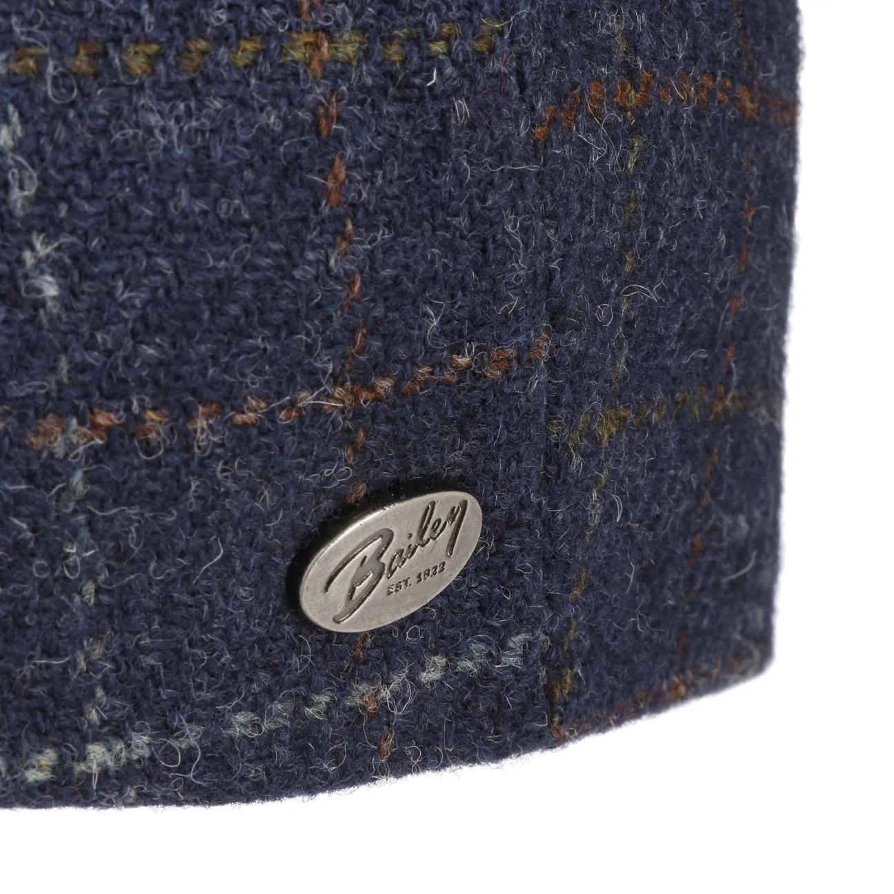 Bailey 1922 Hats Galvin Windowpane Plaid Flat Cap by Bailey 1922