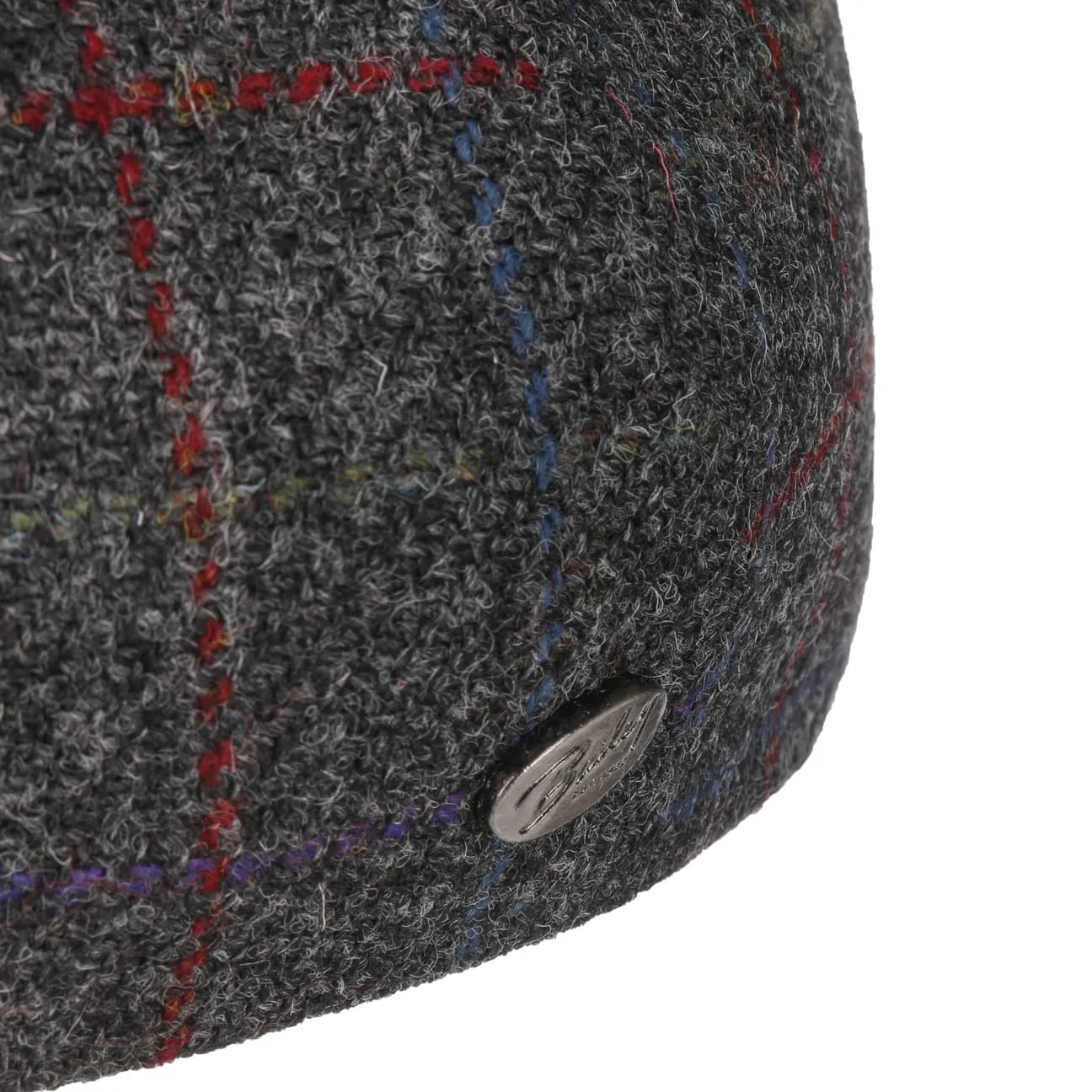 Bailey 1922 Hats Galvin Windowpane Plaid Flat Cap by Bailey 1922