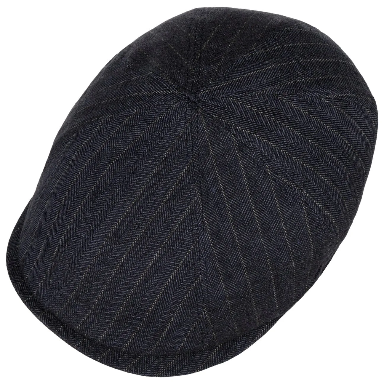 Bailey 1922 Hats Leif Linen Flat Cap by Bailey 1922