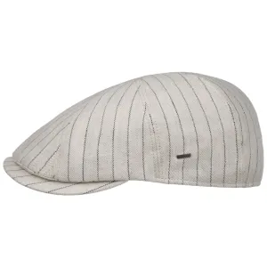 Bailey 1922 Hats Leif Linen Flat Cap by Bailey 1922