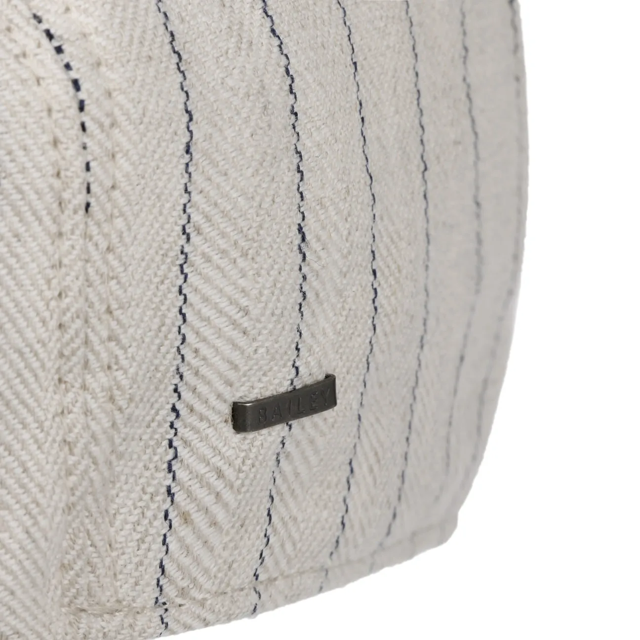Bailey 1922 Hats Leif Linen Flat Cap by Bailey 1922