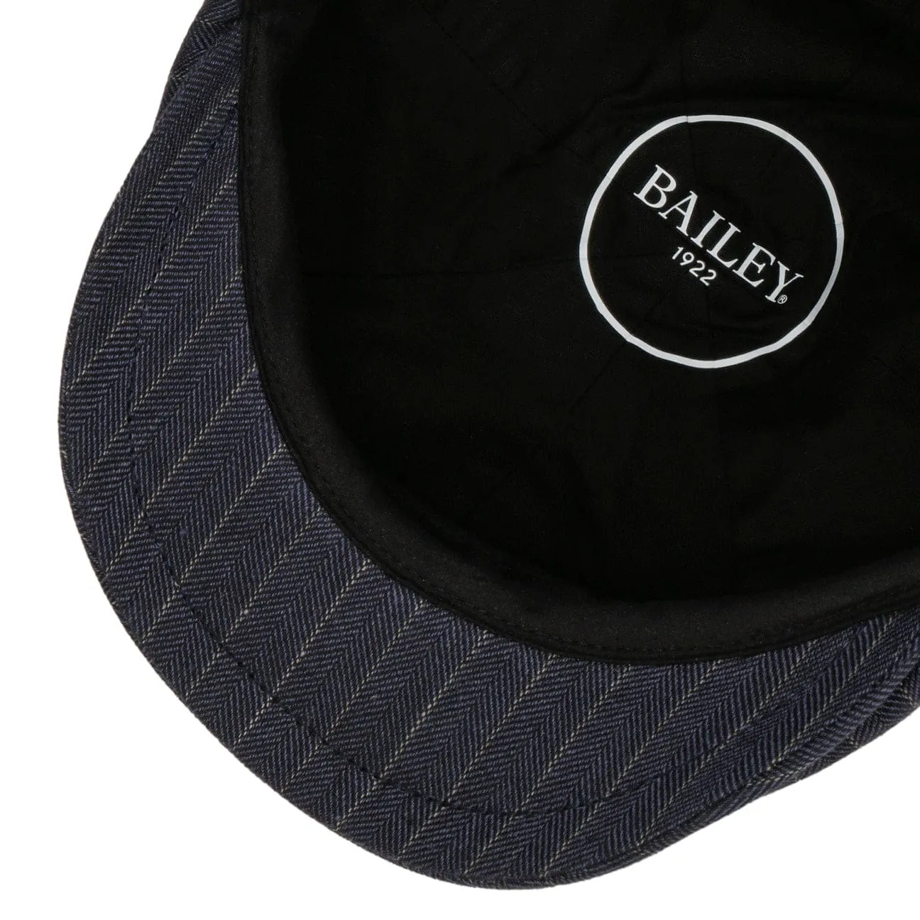 Bailey 1922 Hats Leif Linen Flat Cap by Bailey 1922