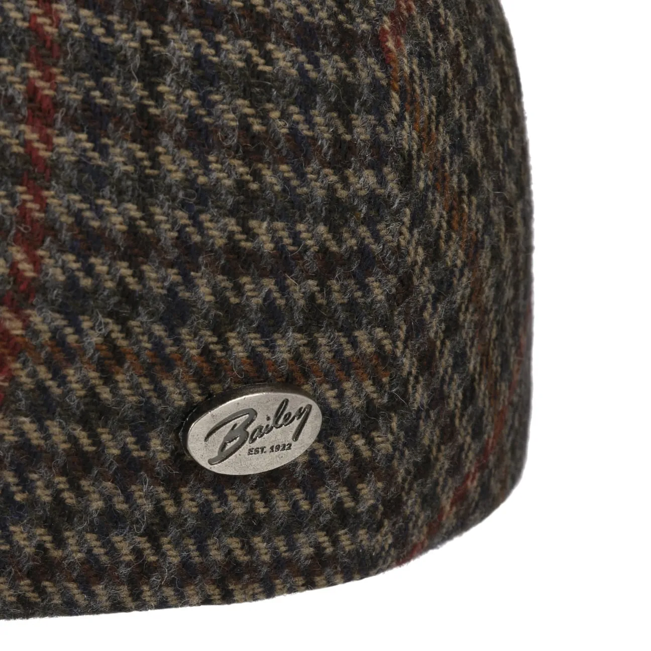 Bailey 1922 Hats Lord Check Flat Cap by Bailey 1922