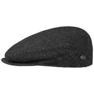 Bailey 1922 Hats Lord Herringbone Flat Cap by Bailey 1922
