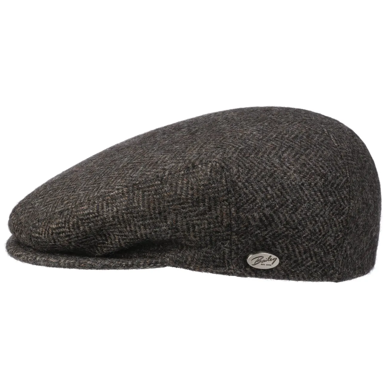 Bailey 1922 Hats Lord Herringbone Flat Cap by Bailey 1922