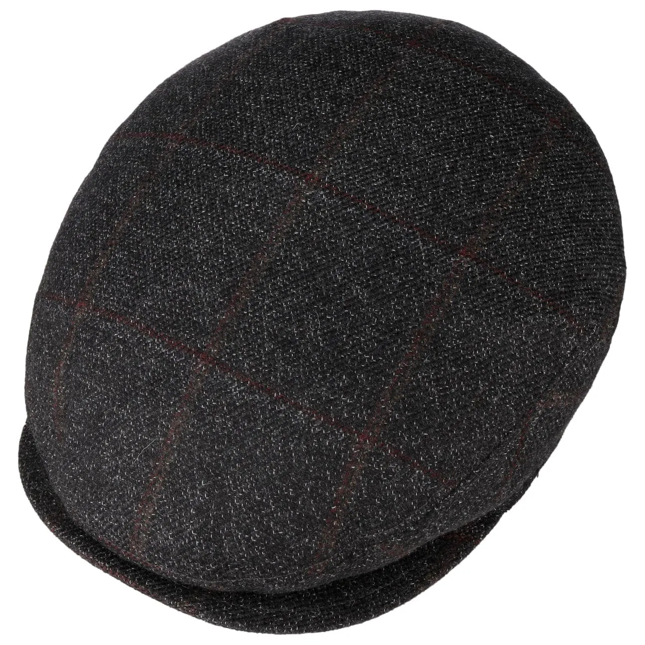 Bailey 1922 Hats Lord Subtle Plaid Flat Cap by Bailey 1922