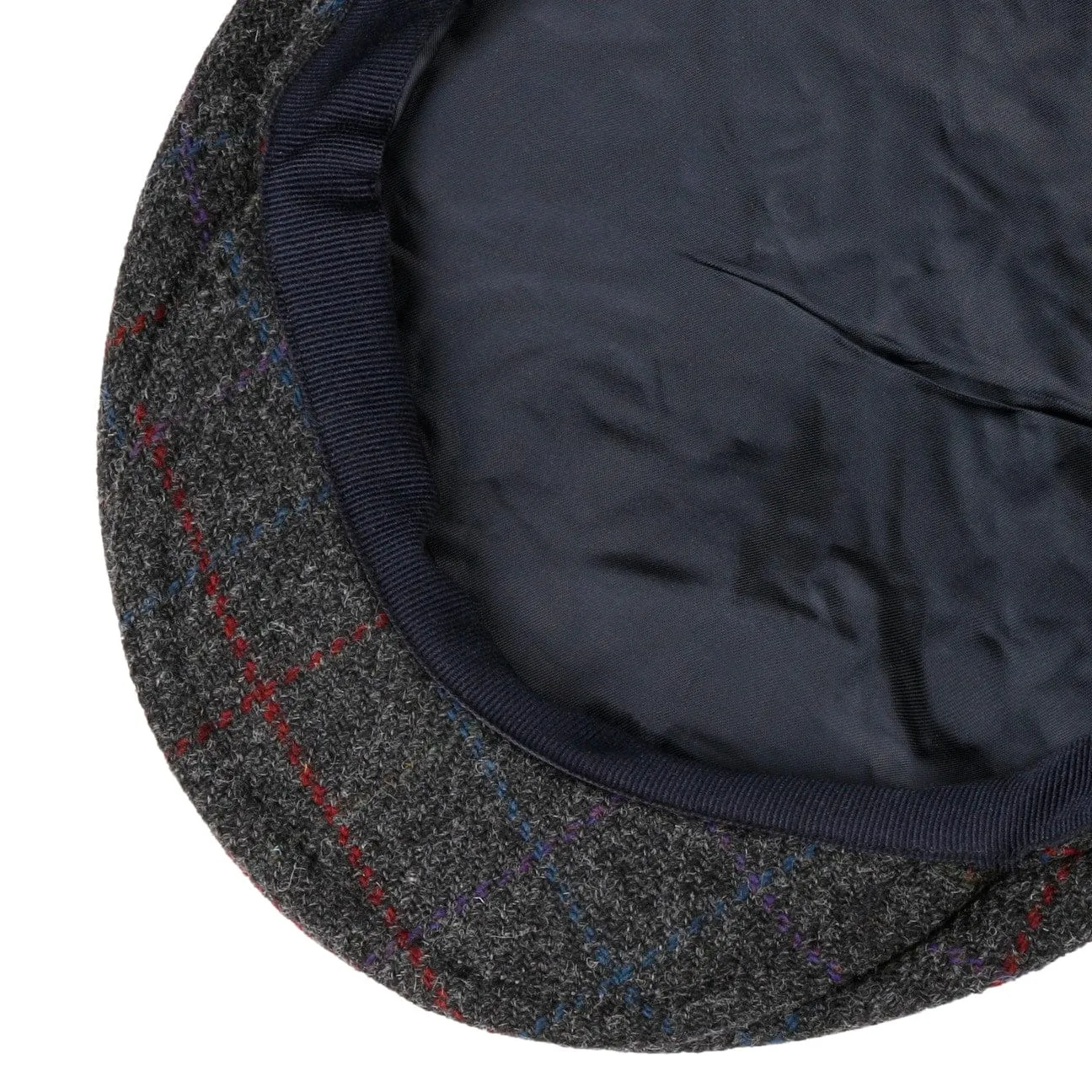 Bailey 1922 Hats Lord Windowpane Plaid Flat Cap by Bailey 1922