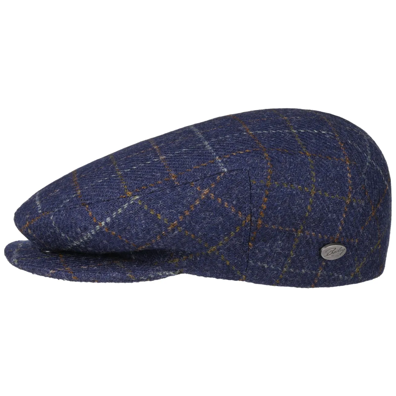 Bailey 1922 Hats Lord Windowpane Plaid Flat Cap by Bailey 1922