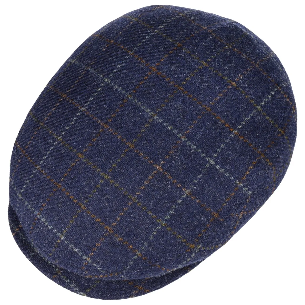 Bailey 1922 Hats Lord Windowpane Plaid Flat Cap by Bailey 1922