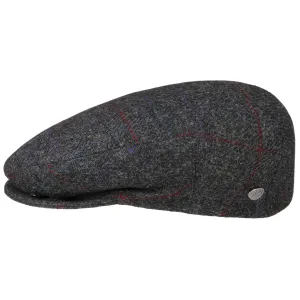 Bailey 1922 Hats Lord Windowpane Plaid Flat Cap by Bailey 1922