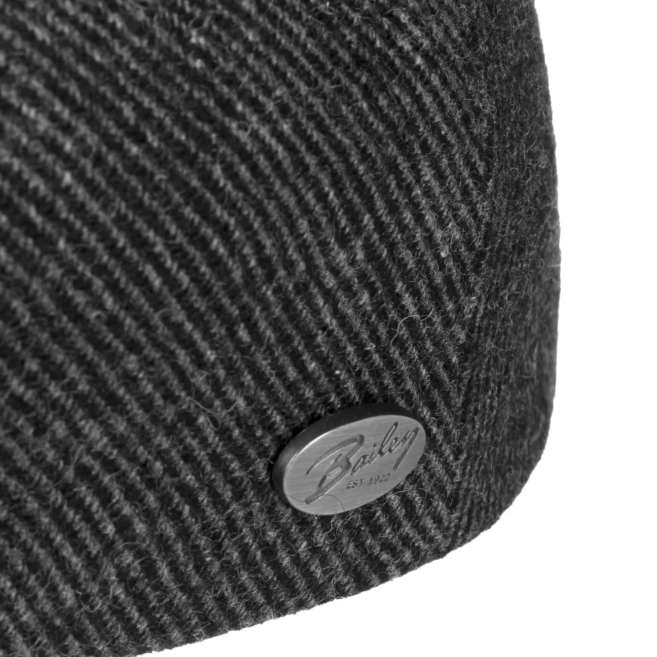 Bailey 1922 Hats Lord Wool Twill Flat Cap by Bailey 1922