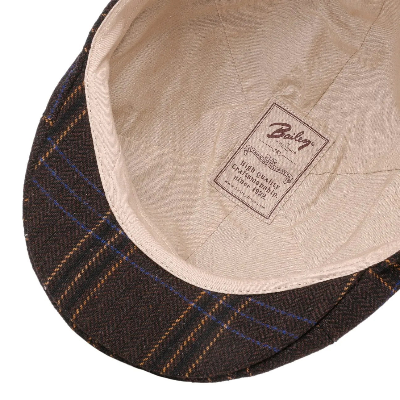 Bailey 1922 Hats Tressy Check Pub Cap by Bailey 1922