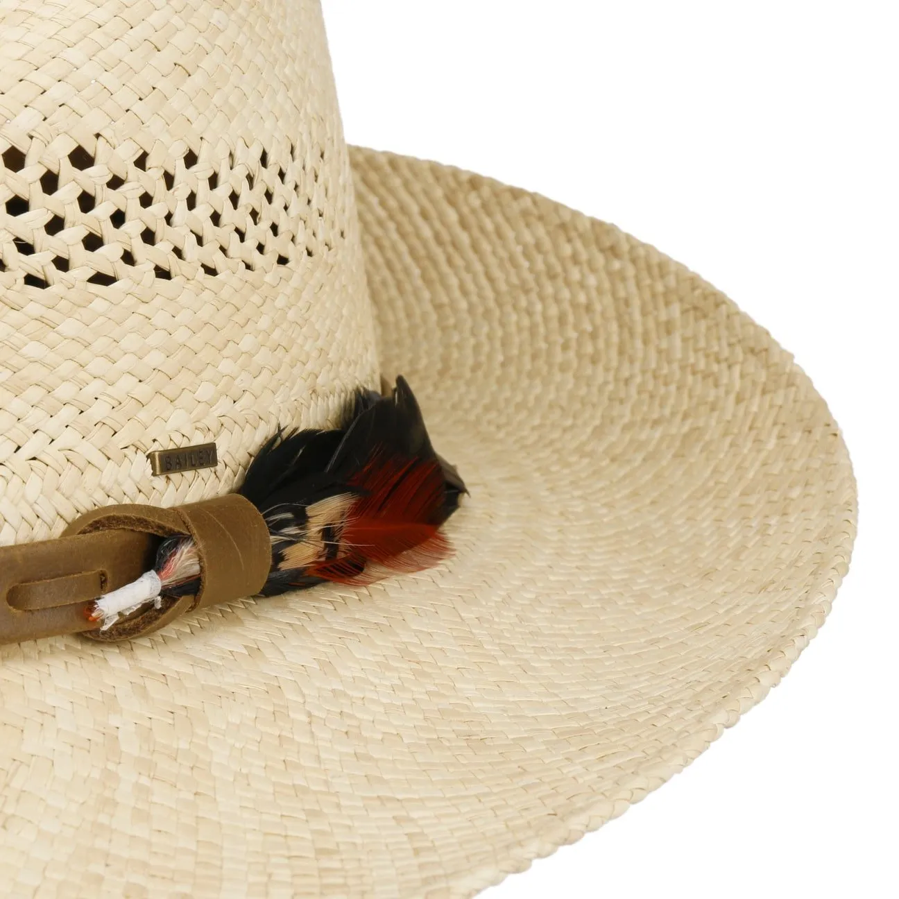 Bailey 1922 Hats Vented Crown Bogart Panama Hat by Bailey 1922