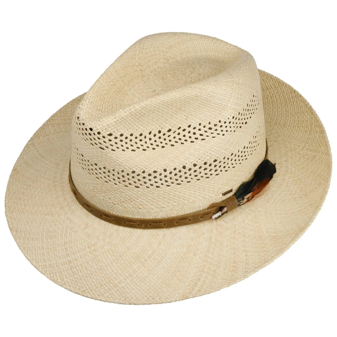 Bailey 1922 Hats Vented Crown Bogart Panama Hat by Bailey 1922