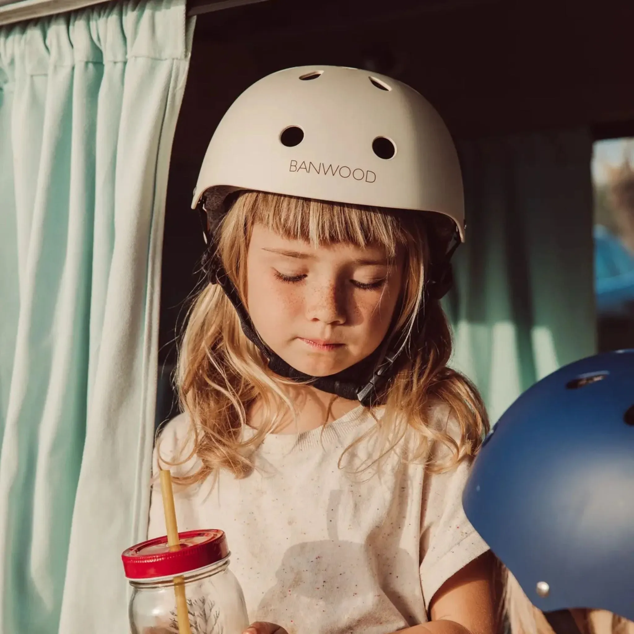 Banwood Kids Helmet 50-54cm - Matte Cream