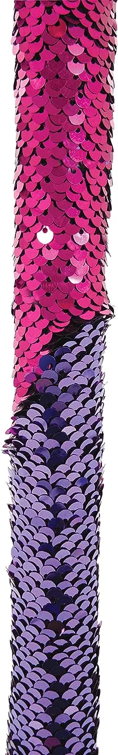 Barbie Toys abgee 703 M004373 EA Barbie Mermaid Sequin Inline Scooter, Pink