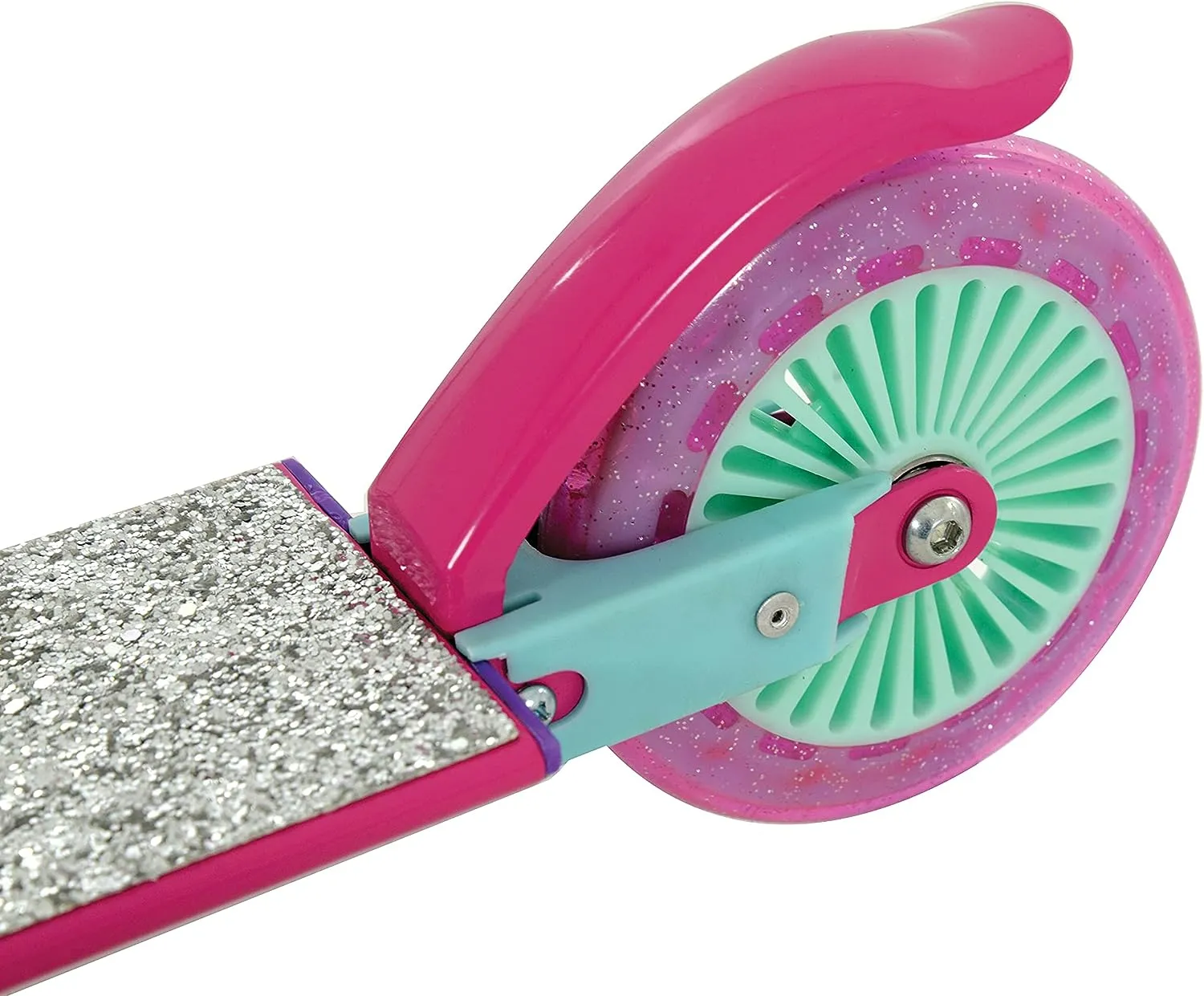 Barbie Toys abgee 703 M004373 EA Barbie Mermaid Sequin Inline Scooter, Pink