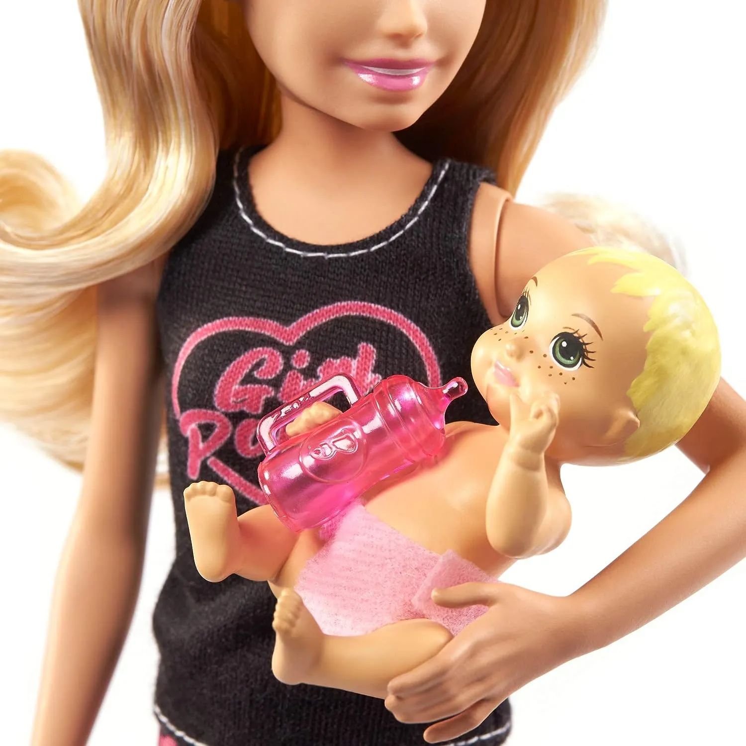 Barbie Toys Barbie 900 GRP10 EA Babysitter & Baby Asst, Multicolour