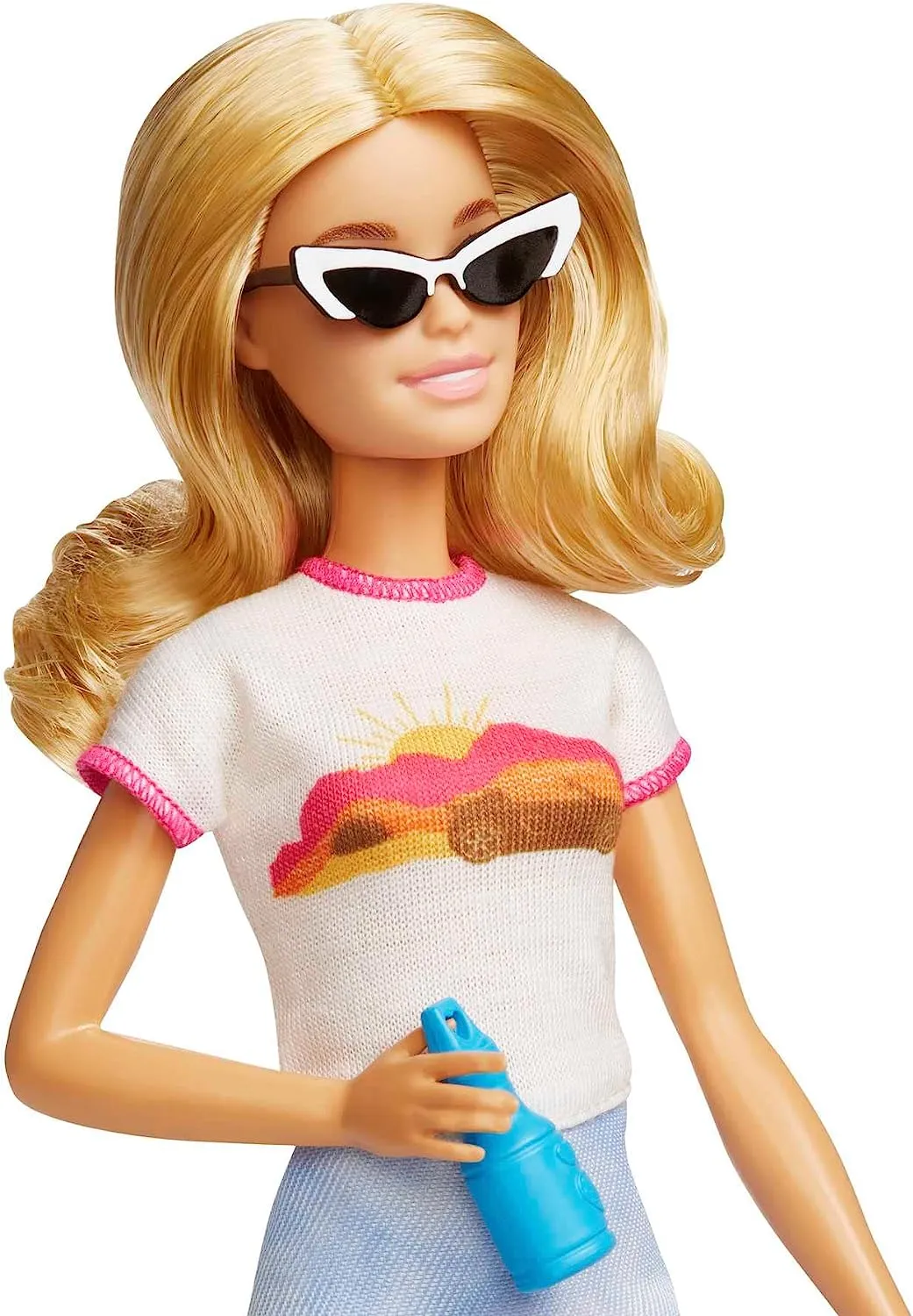 Barbie Toys Barbie Doll and Accessories, Malibu Travel Set with Puppy and 10  Pieces Including Working Suitcase