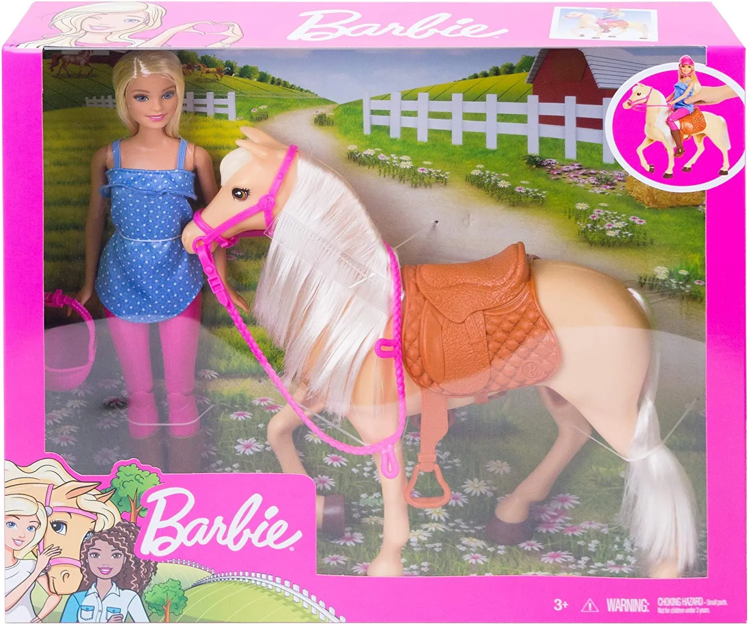 Barbie Toys Barbie Doll and Horse