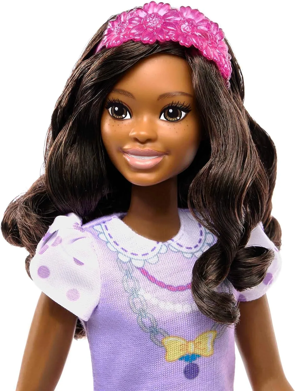Barbie Toys ?Barbie Doll for Preschoolers, Black Hair, My First Barbie Brooklyn Doll, Kids Toys and Gifts