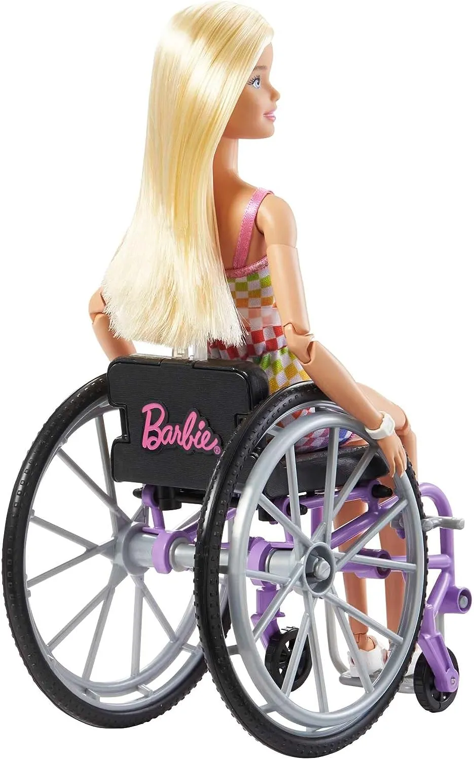 Barbie Toys Barbie Doll with Wheelchair and Ramp, Kids Toys and Gifts, Blonde, Barbie Fashionistas