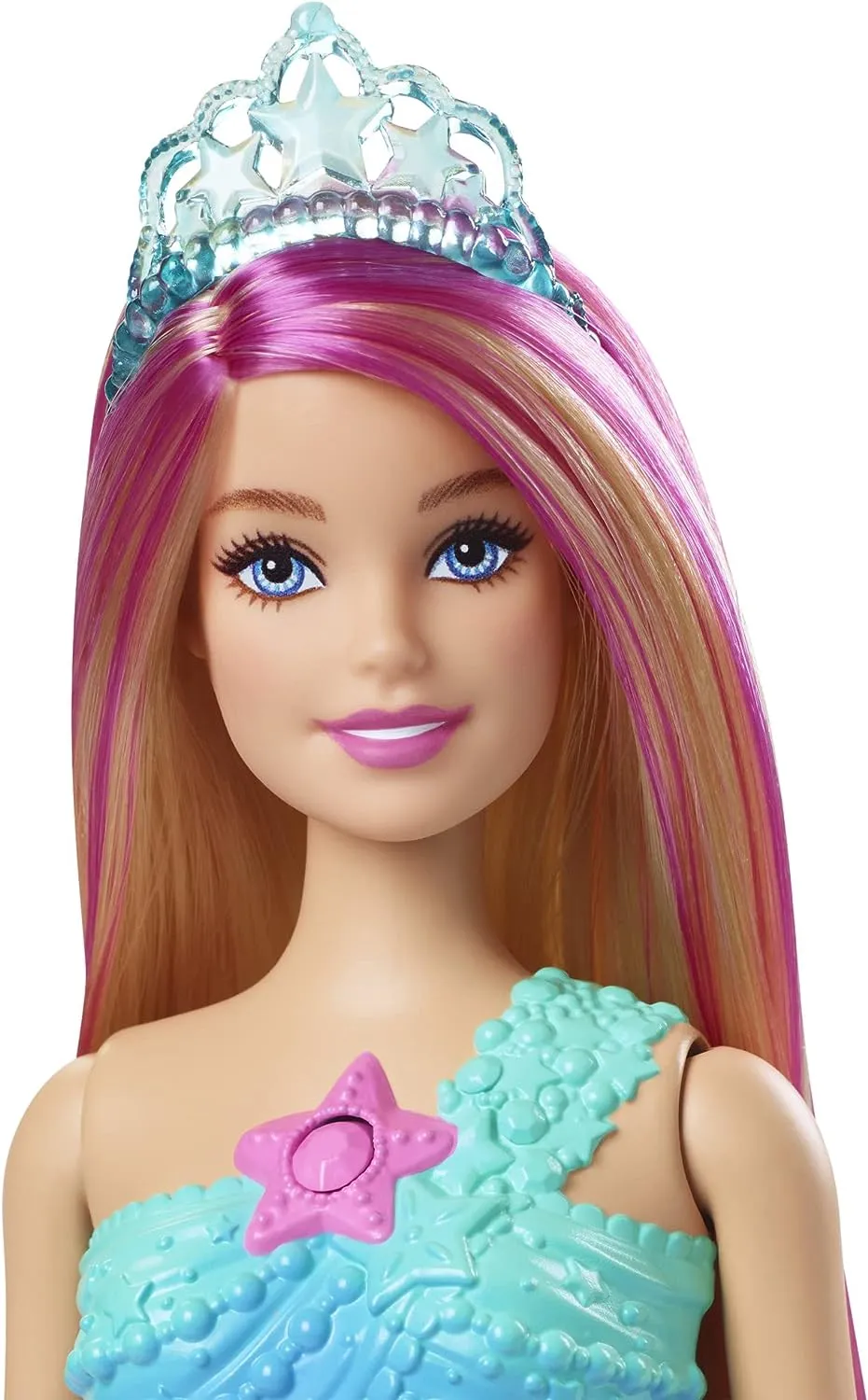 Barbie Toys Barbie Dreamtopia Twinkle Lights Mermaid Doll with Light-Up Feature, 3 to 7 Year