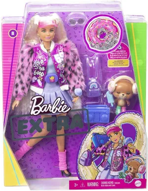 Barbie Toys Barbie Extra Doll with Blonde Pigtails
