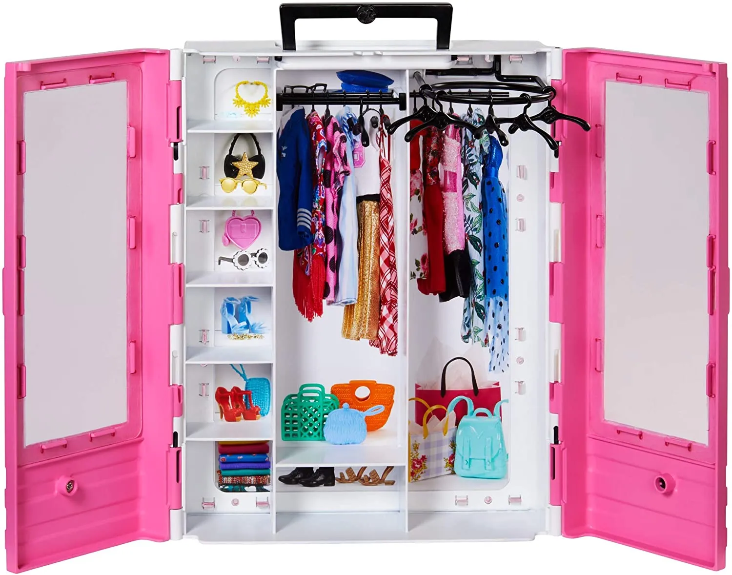 Barbie Toys Barbie Fashionistas Ultimate Closet Portable Fashion Toy for 3 to 8 Year Olds