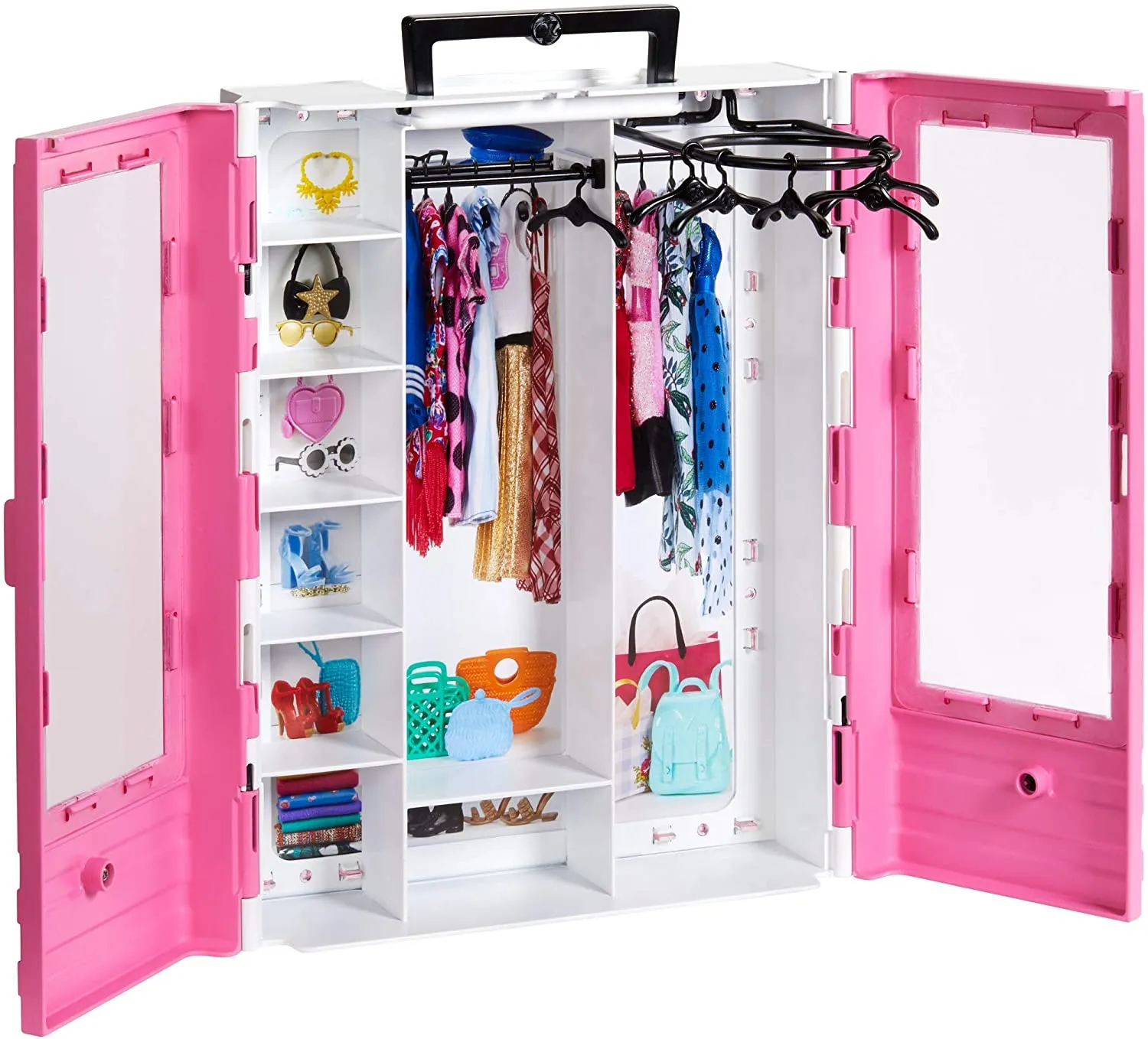 Barbie Toys Barbie Fashionistas Ultimate Closet Portable Fashion Toy for 3 to 8 Year Olds
