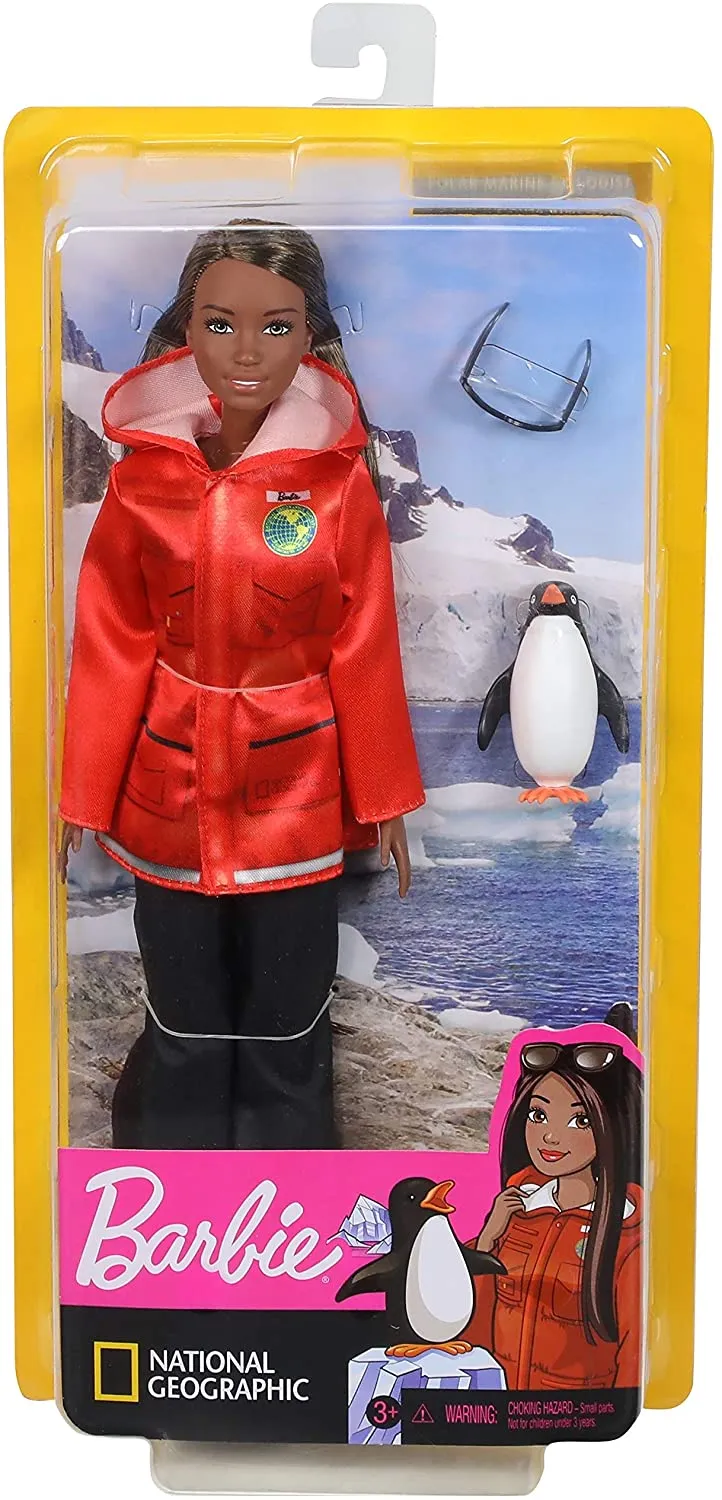 Barbie Toys Barbie GDM45 Polar Marine Biologist Doll, Multicolour