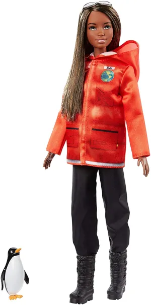 Barbie Toys Barbie GDM45 Polar Marine Biologist Doll, Multicolour