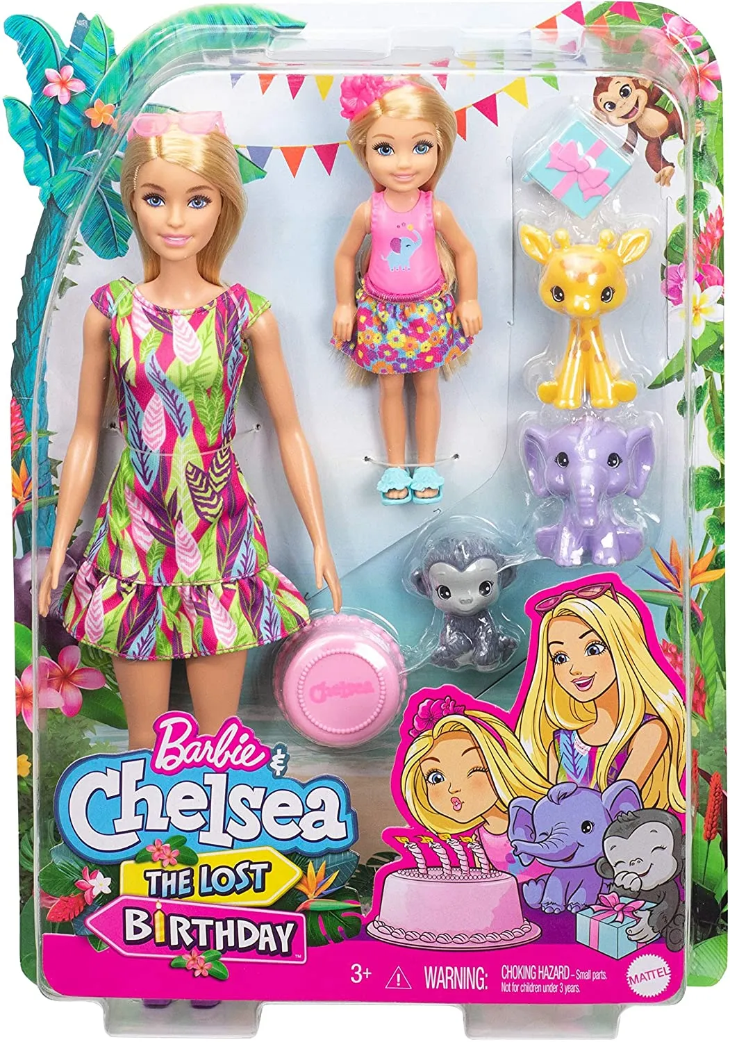 Barbie Toys Barbie GTM82 DHA SP-Barbie & Chelsea Story Set