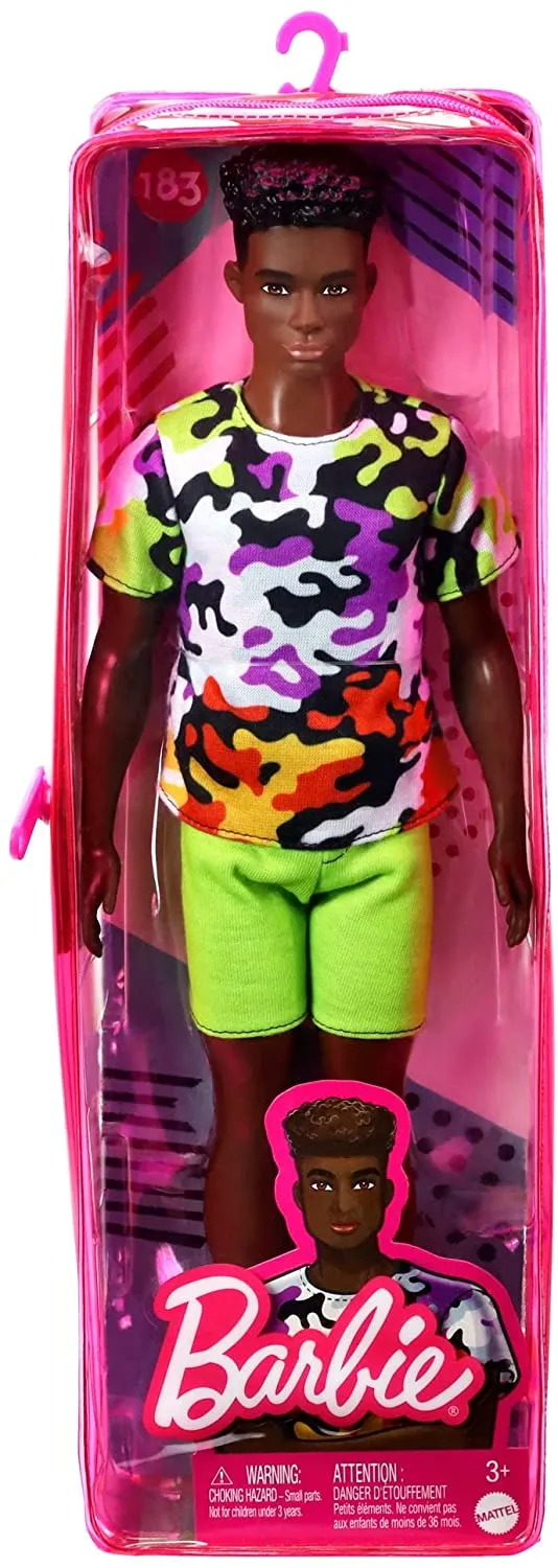 Barbie Toys Barbie HBV23 Fashionistas Ken Dolls, Multicolour