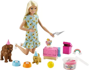 Barbie Toys Barbie Puppy Party Doll and Playset