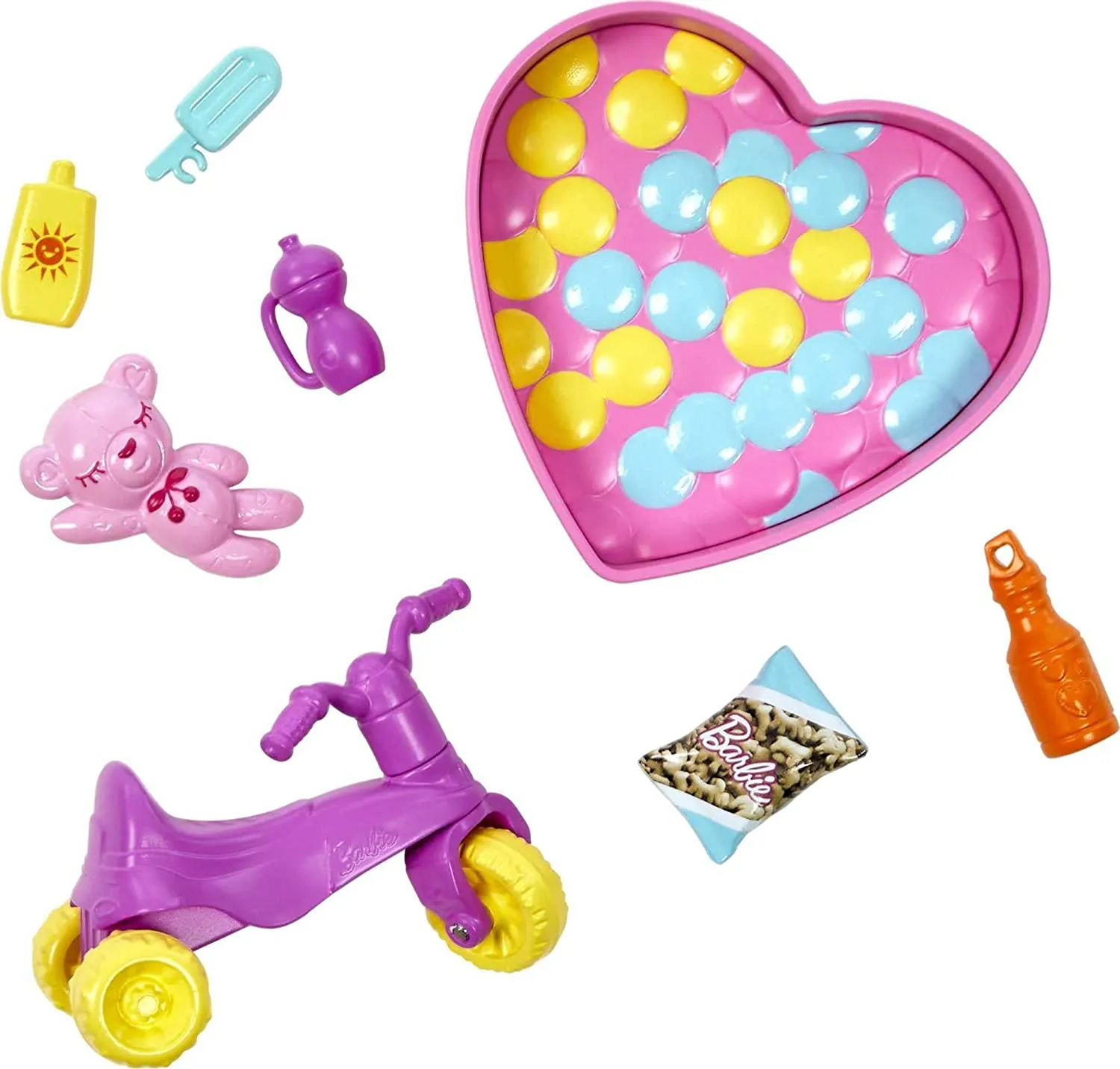 Barbie Toys Barbie Skipper Babysitters Inc. Bounce House Playset with Skipper Babysitter Dol