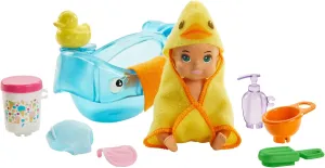 Barbie Toys Barbie Skipper Babysitters Inc Doll and Accessories - Color-Change Baby Doll for Ages 3 
