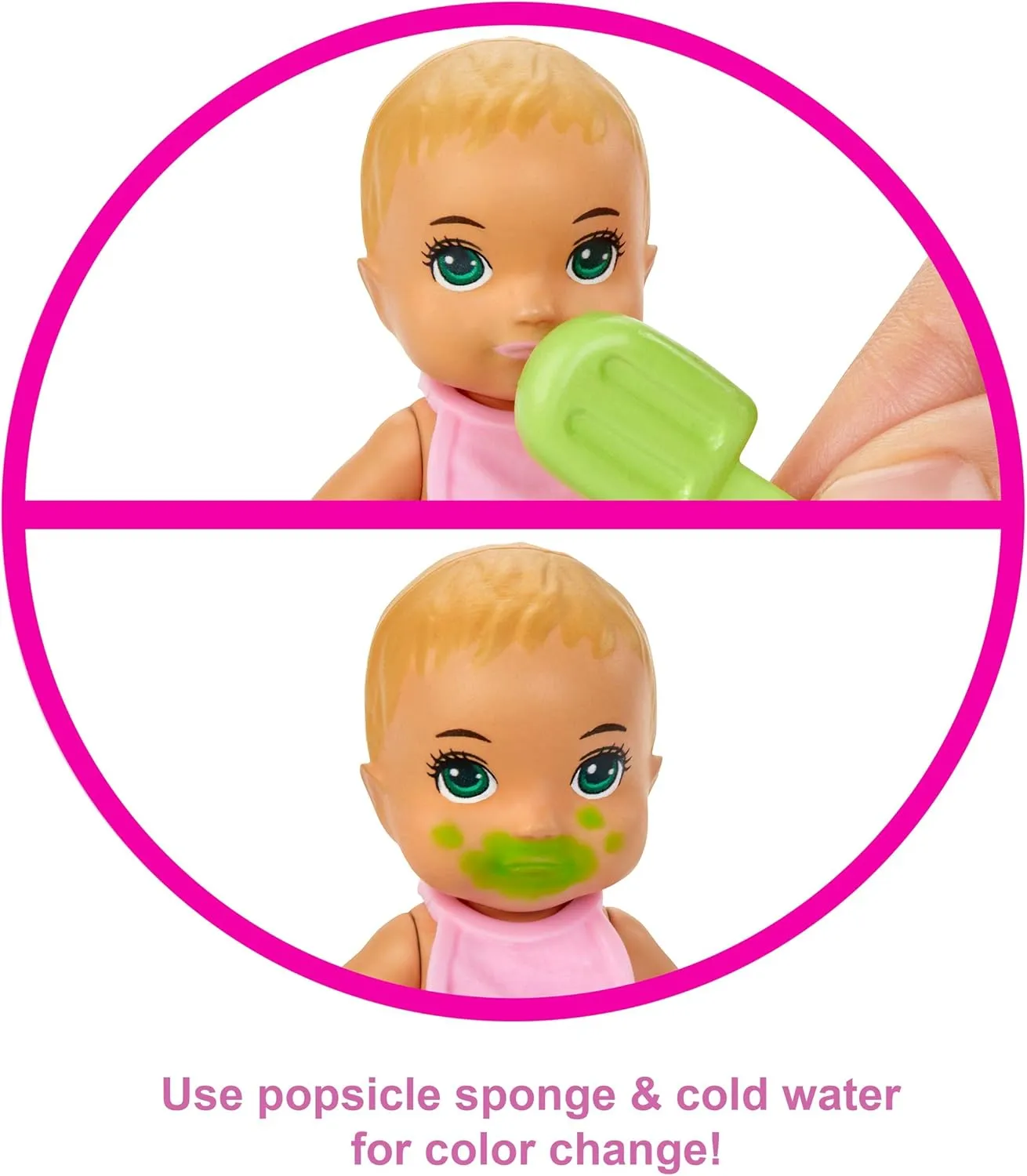 Barbie Toys Barbie Skipper Babysitters Inc Doll and Accessories - Color-Change Baby Doll for Ages 3 